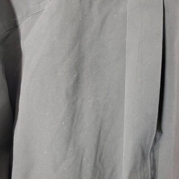 Carhartt Work Shirt Men's 2XL Olive Green Button Down Long Sleeve Heavyweight - Picture 5 of 6